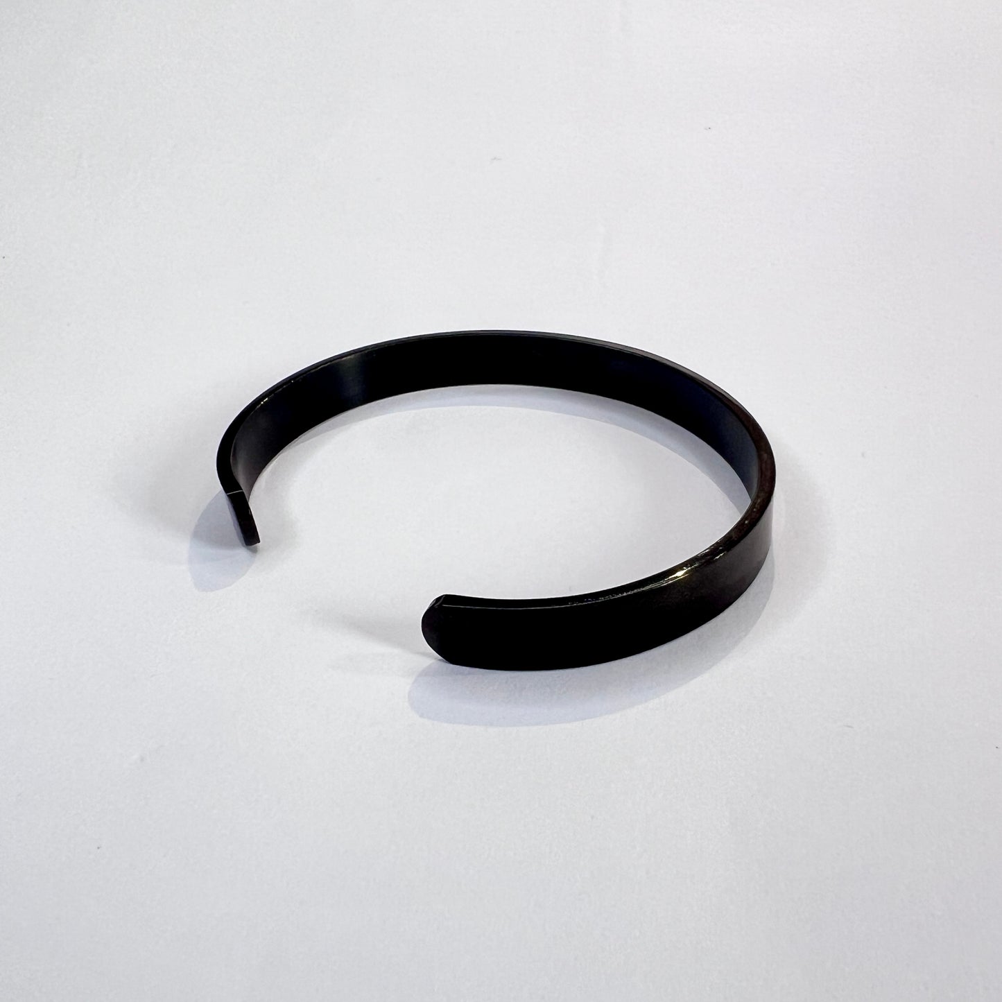 MATTE BLACK CUFF BRACELET