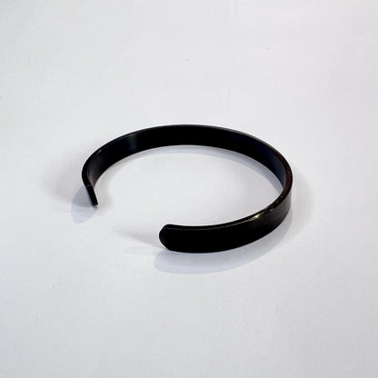 MATTE BLACK CUFF BRACELET