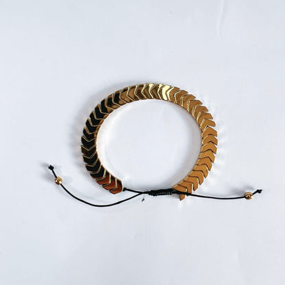 GOLDEN ARROW ADJUSTABLE BRACELET