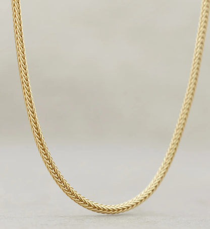 FOXTAIL CHAIN 4MM SILVER (STEEL)